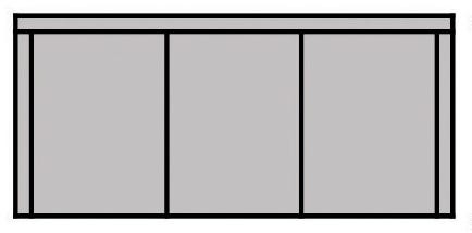 Danae 3 over 3 Sofa - Schematic 1