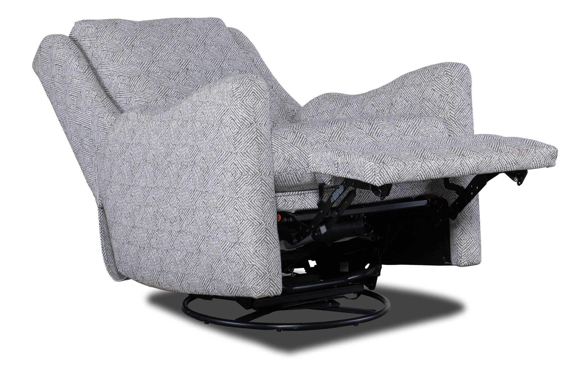 Dimitri Swivel Glider Recliner Solid Back - Power Recline