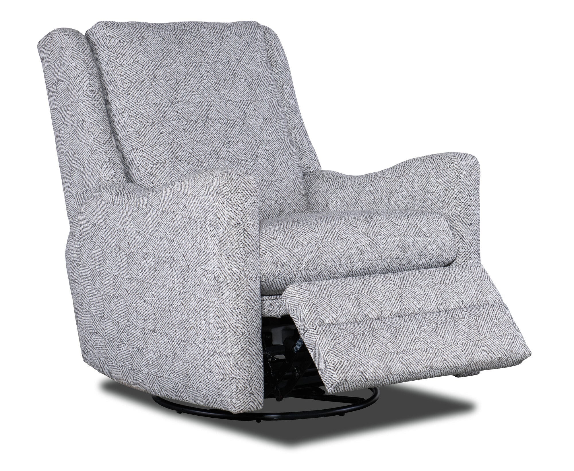 Dimitri Swivel Glider Recliner Solid Back - Power Recline