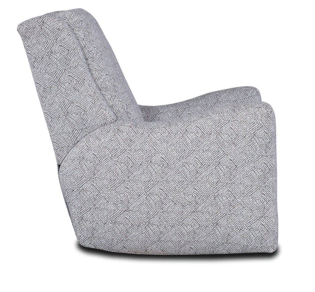 Dimitri Swivel Glider Recliner Solid Back - Power Recline
