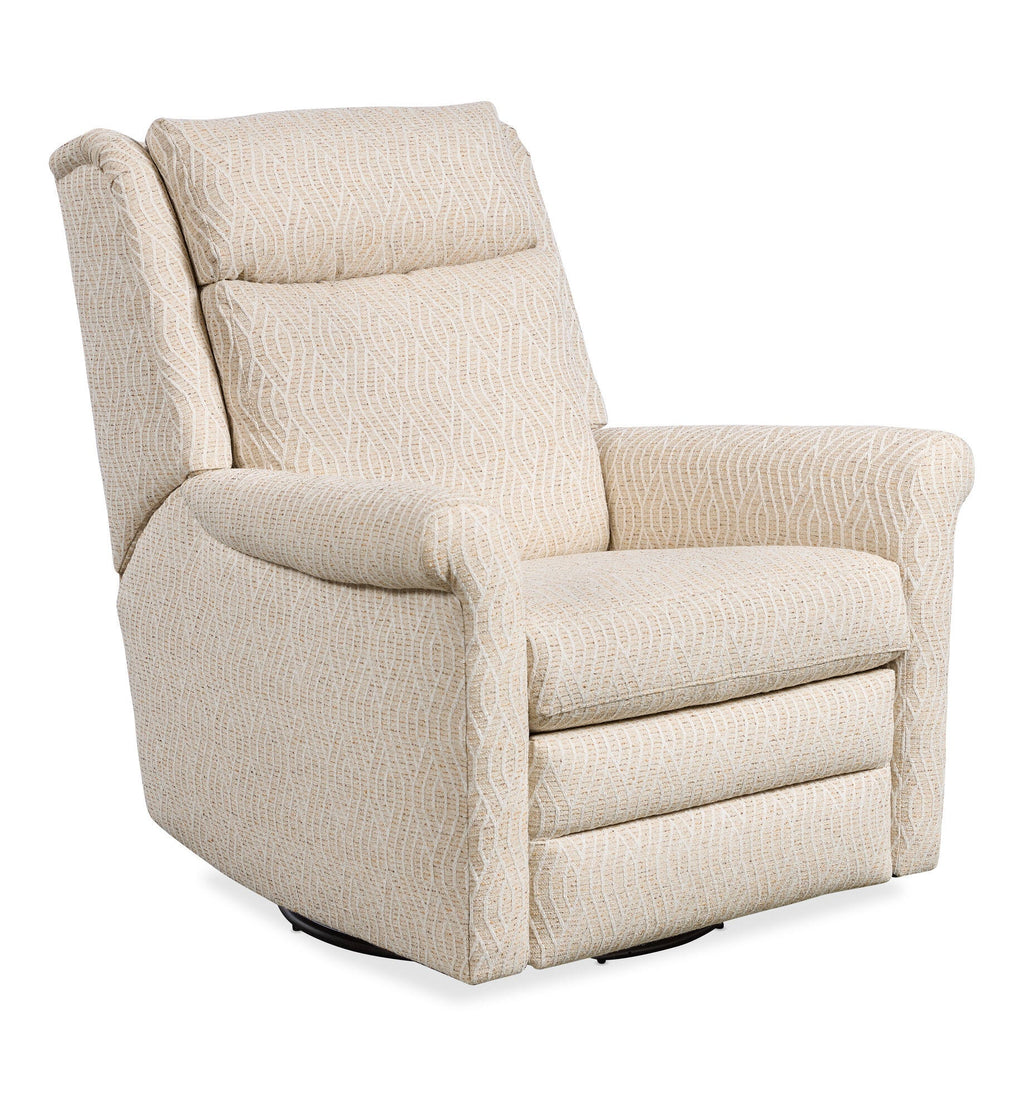 Danae Swivel Glider Recliner Divided Back - Power Recline with Power Headrest