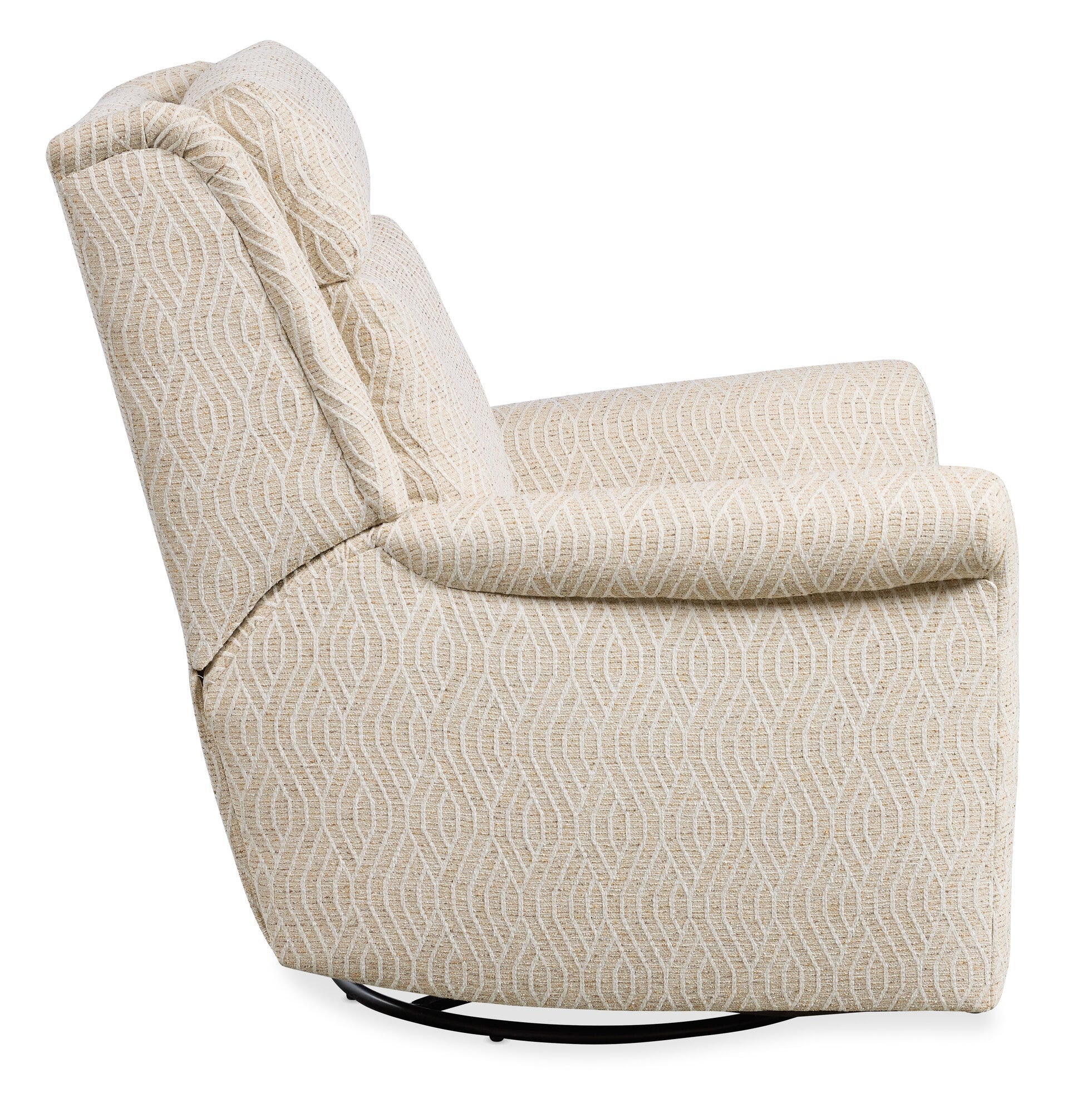 Side view of Danae Swivel Glider Recliner