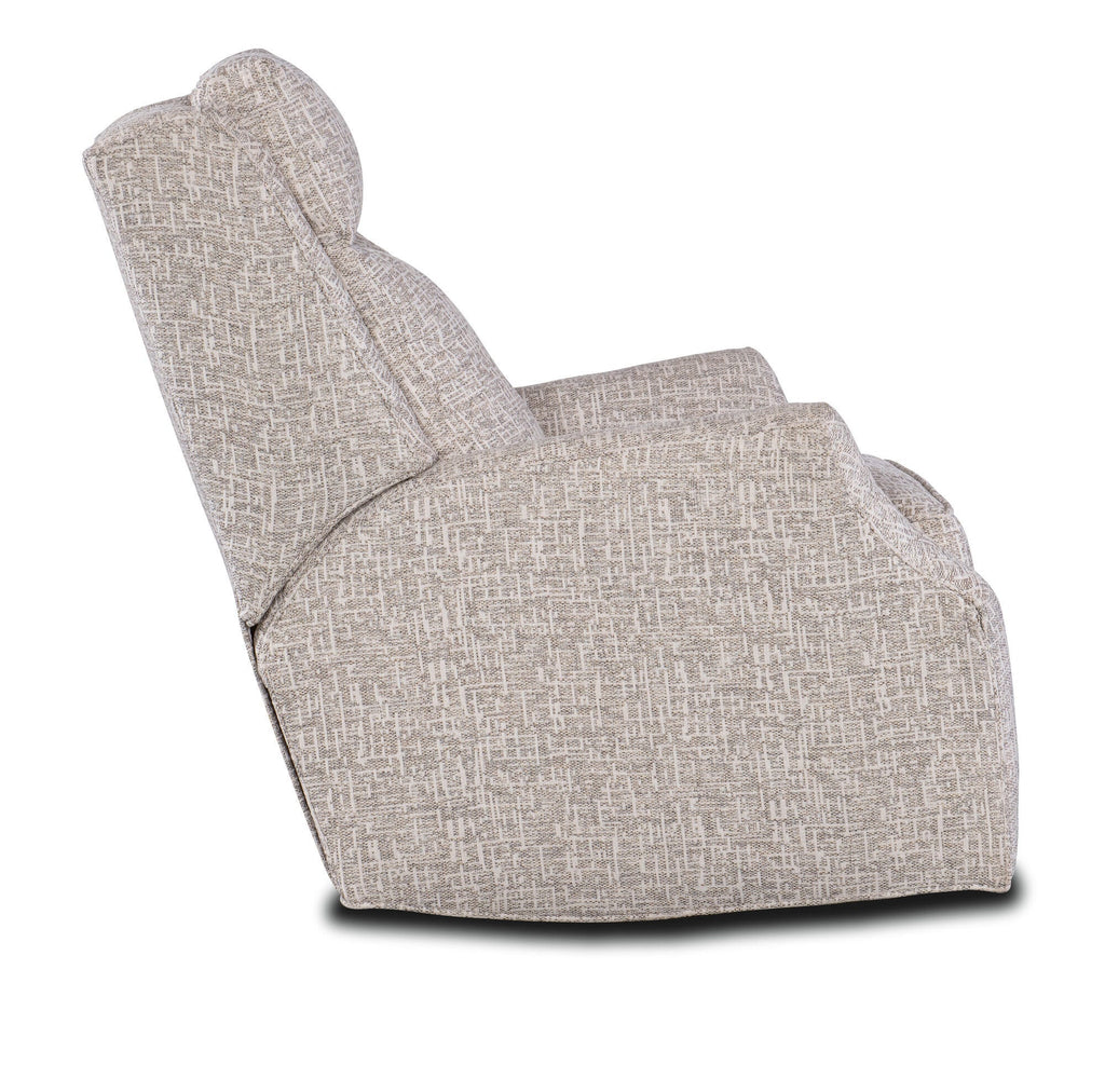 Darrien Swivel Glider Recliner Divided Back - Power Recline with Power Headrest