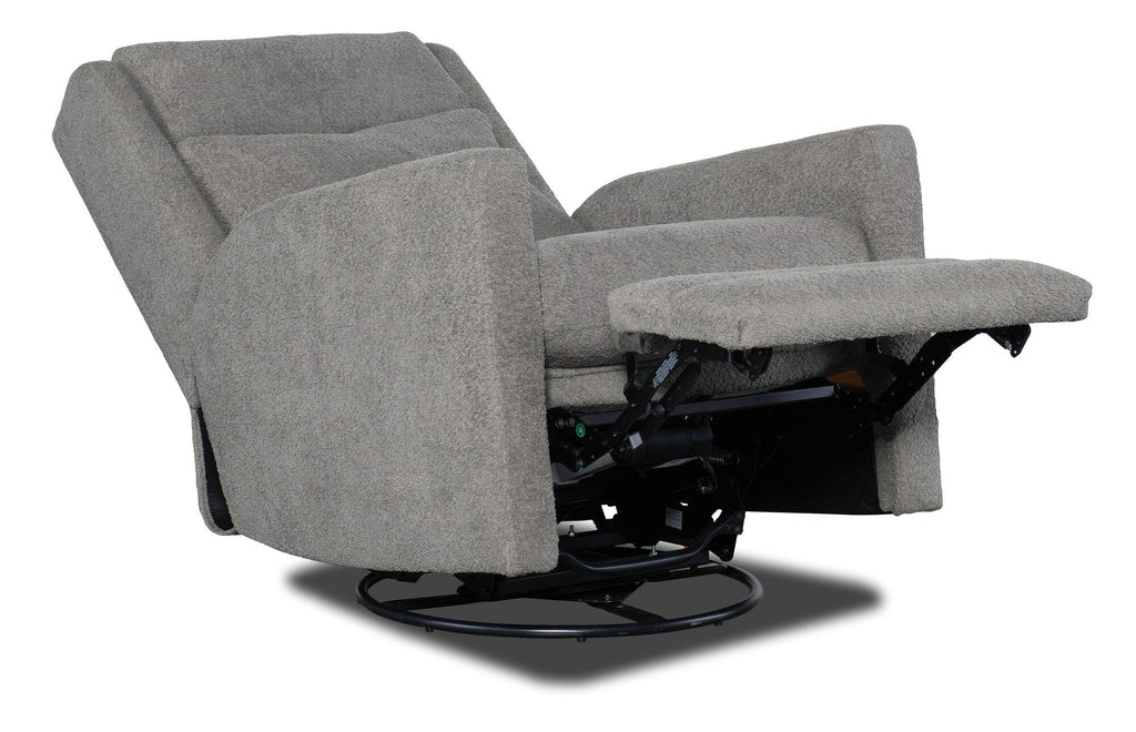 Daxton Swivel Glider Recliner Divided Back - Power Recline