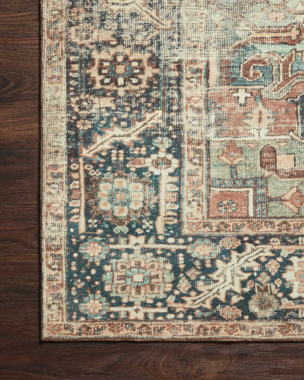 MAT-02 TERRACOTTA / LAGOON