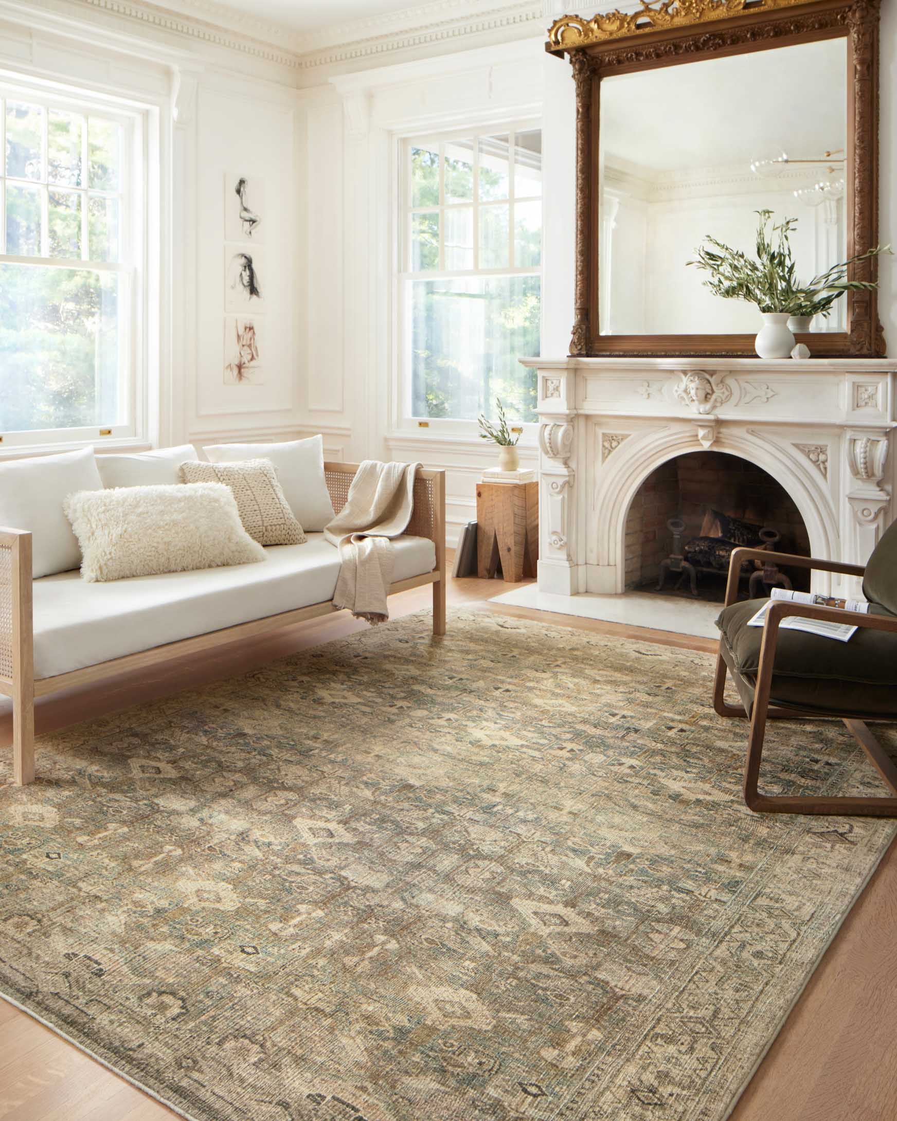 MAT-04 ANTIQUE / SAGE