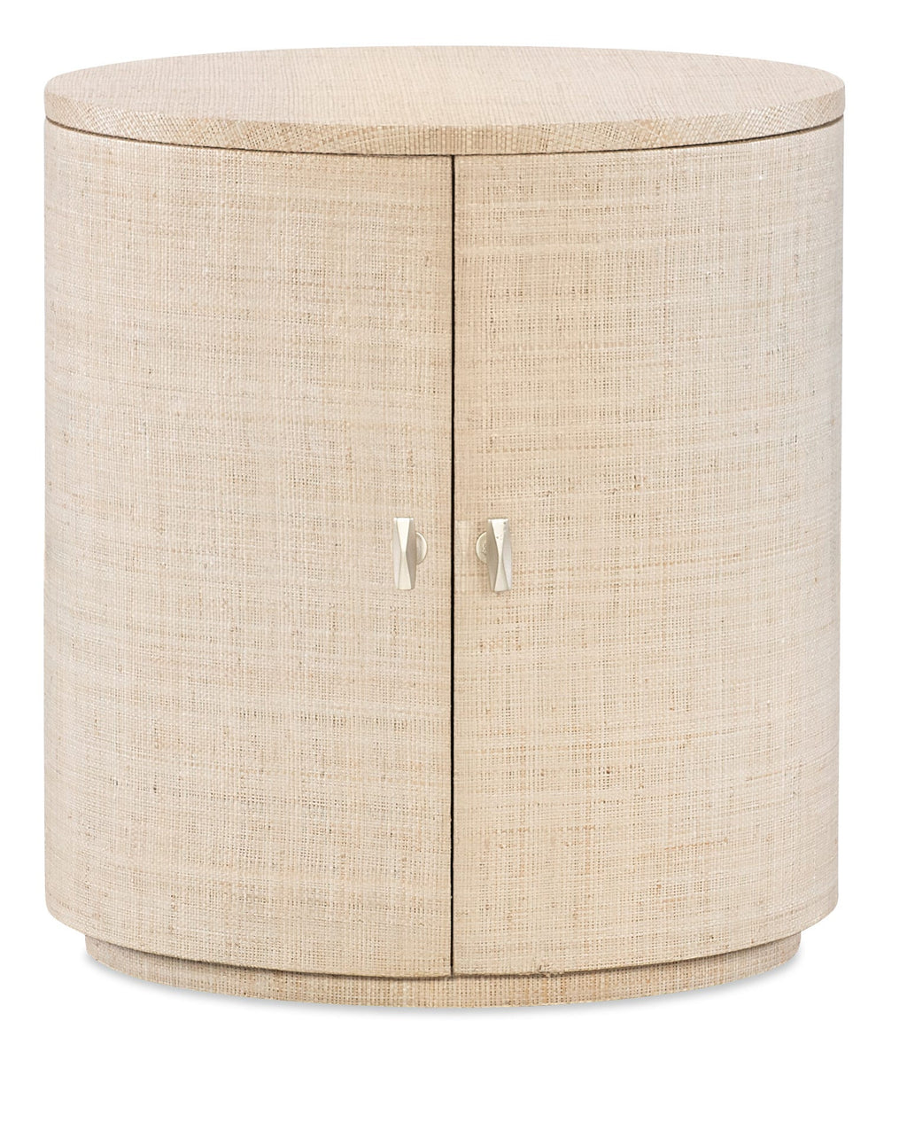 Margaritaville Coral Round End Table - Straight Silo Image 1