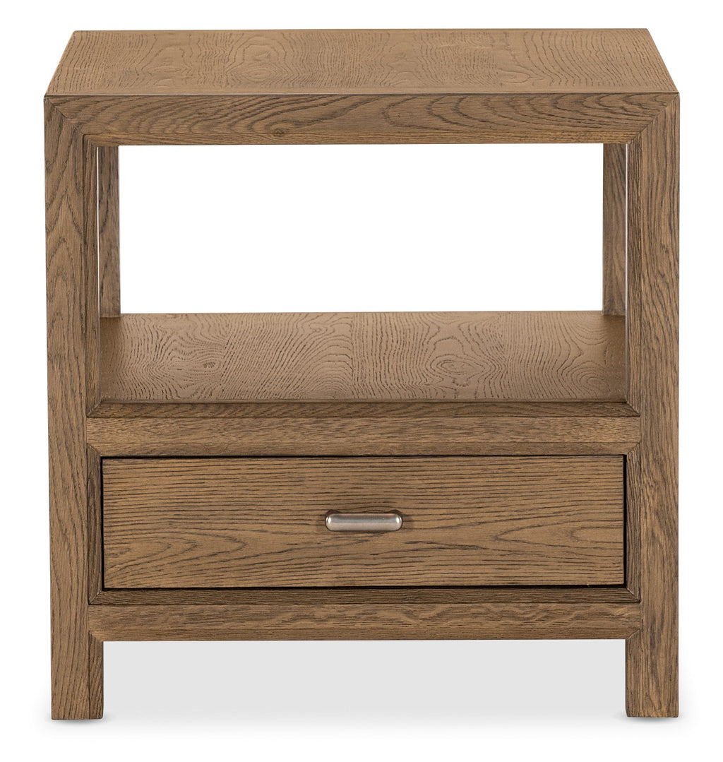 Straight view of Margaritaville Tahoe End Table