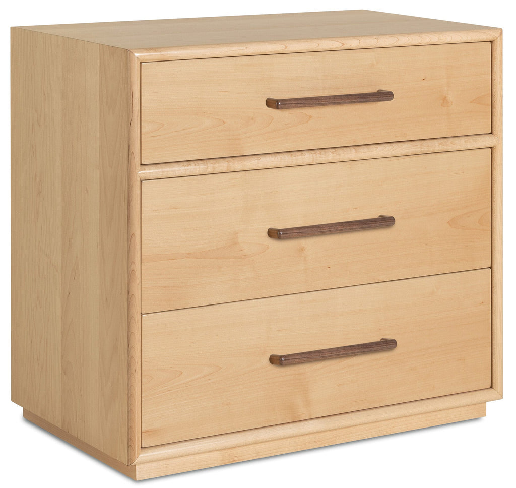 Margaritaville Baja Three Drawer Nightstand - Silo Image 1