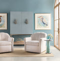 Margaritaville Sandshell Swivel Chair