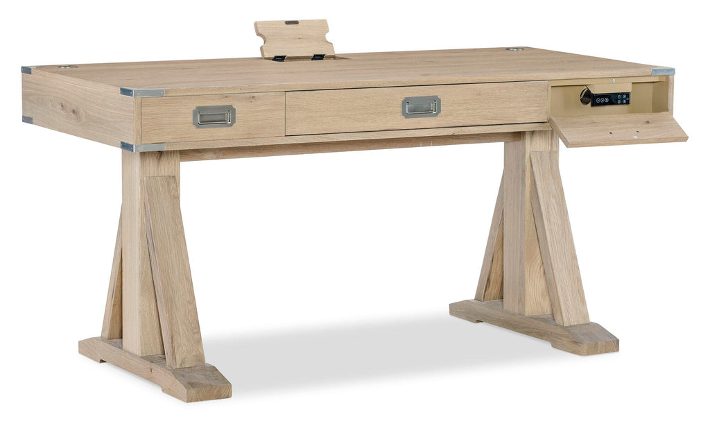 Margaritaville Livingston Lift Desk Open Silo Image