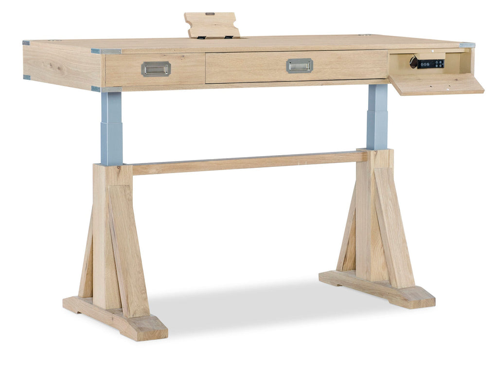 Margaritaville Livingston Lift Desk Open Silo Image 2
