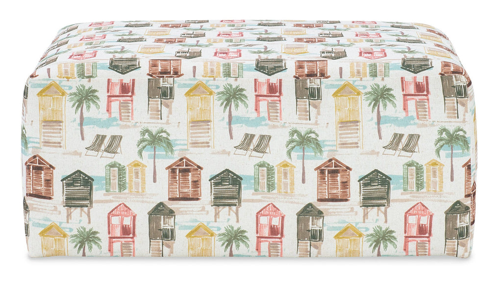 Margaritaville Sit-N-Chill Medium Square Ottoman Back Silo Image