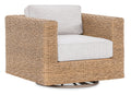 Margaritaville Somerset Swivel Glider Club Chair in Poros Dune