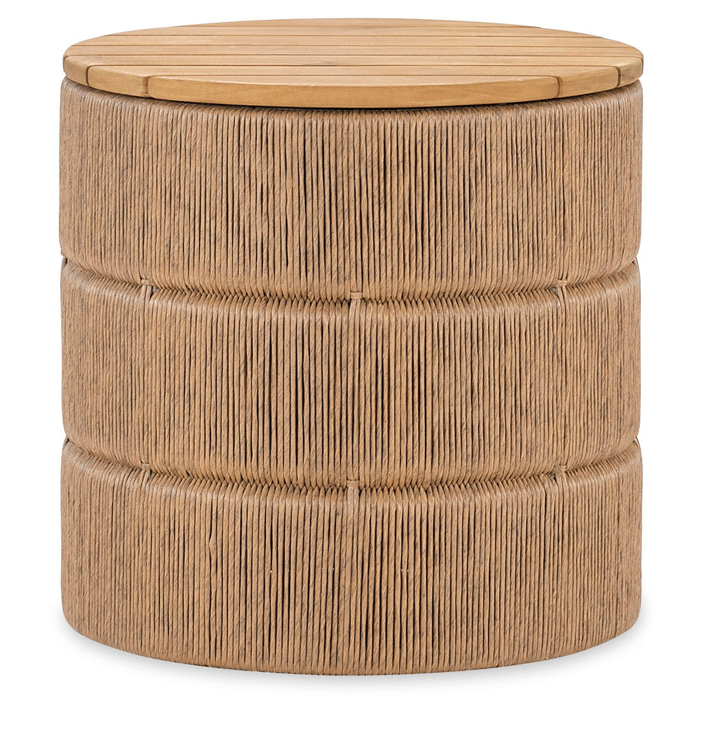 Margaritaville Avalon Wicker Storage End Table
