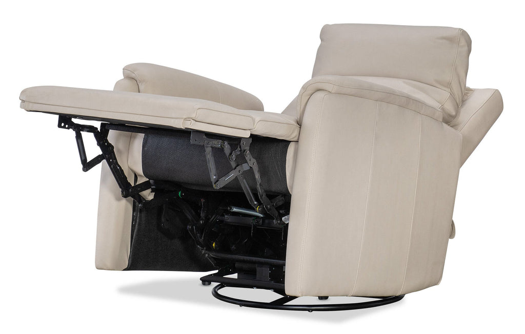 Margaritaville Latitudes Power Swivel Recliner with Power Headrest and Power Lumbar - Full Open 2