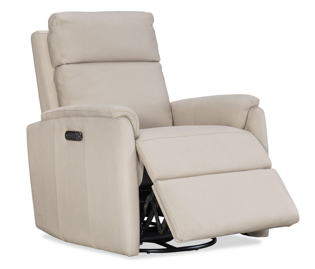 Margaritaville Latitudes Power Swivel Recliner with Power Headrest and Power Lumbar - Open