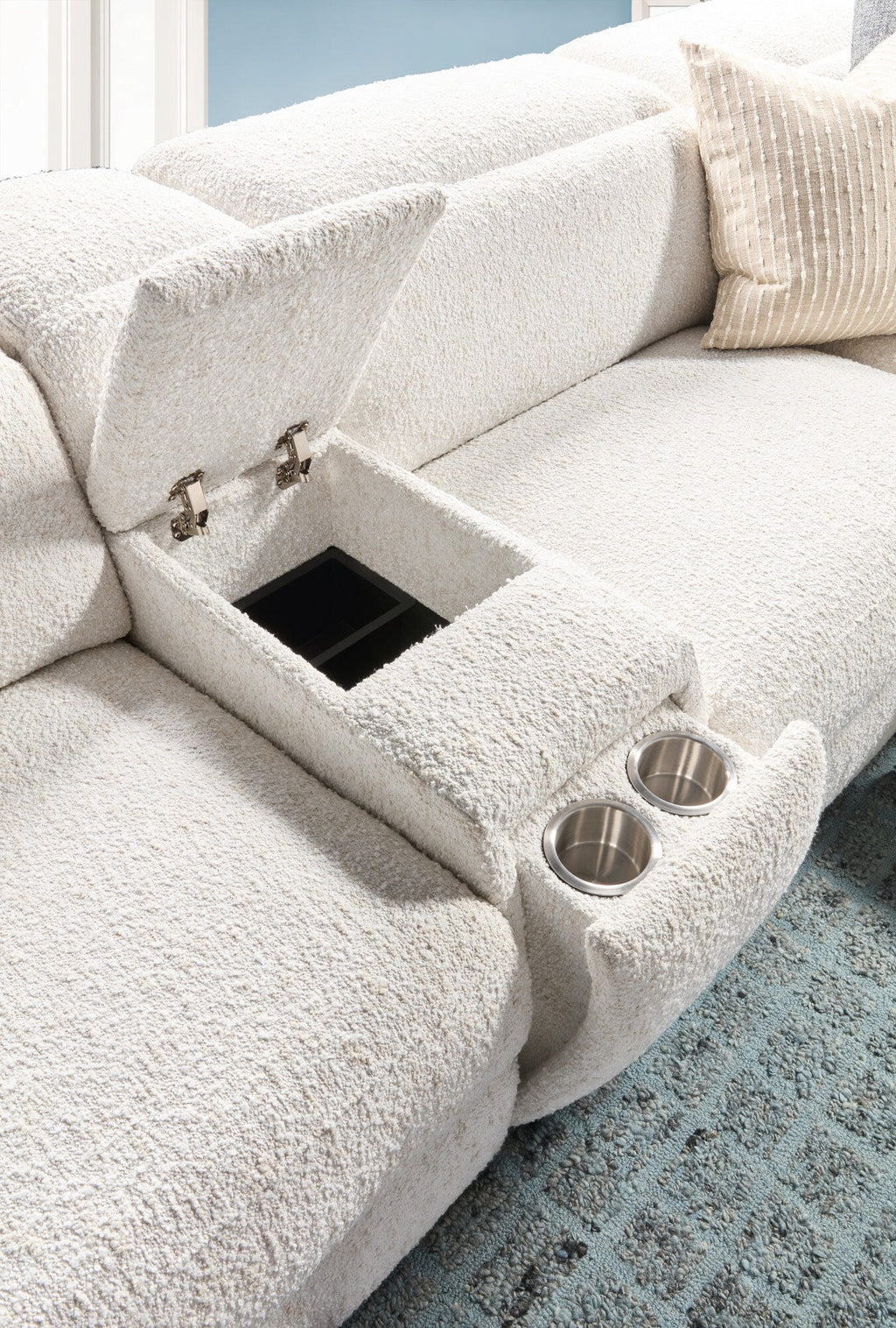 Margaritaville Sandbar Six-Piece Sleeper Sectional Detail Image 4