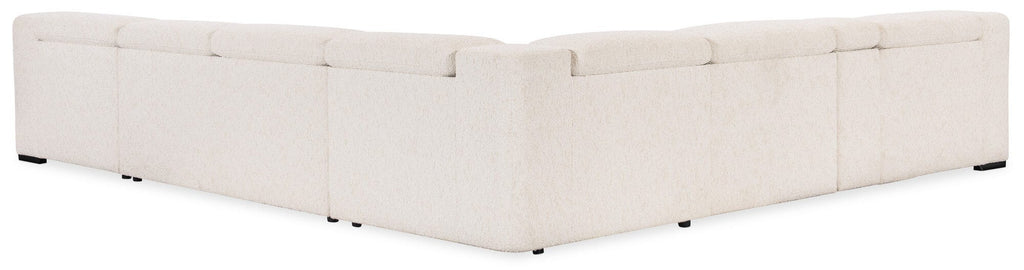 Margaritaville Sandbar Six-Piece Sleeper Sectional Silo - Back Straight