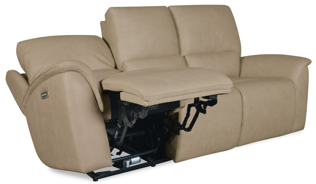 Margaritaville Hurricane Power Recliner Sofa - Full Open