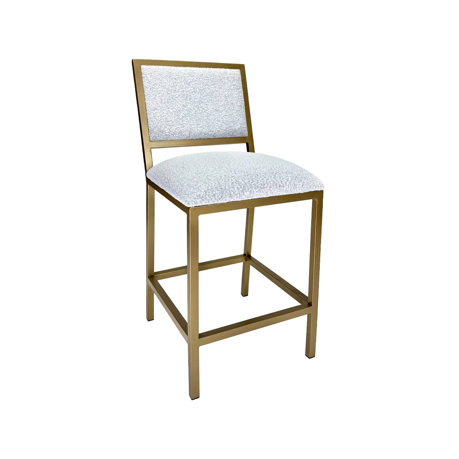 Maisy Opaque Gold finish Zen Dawn Performance fabric angle