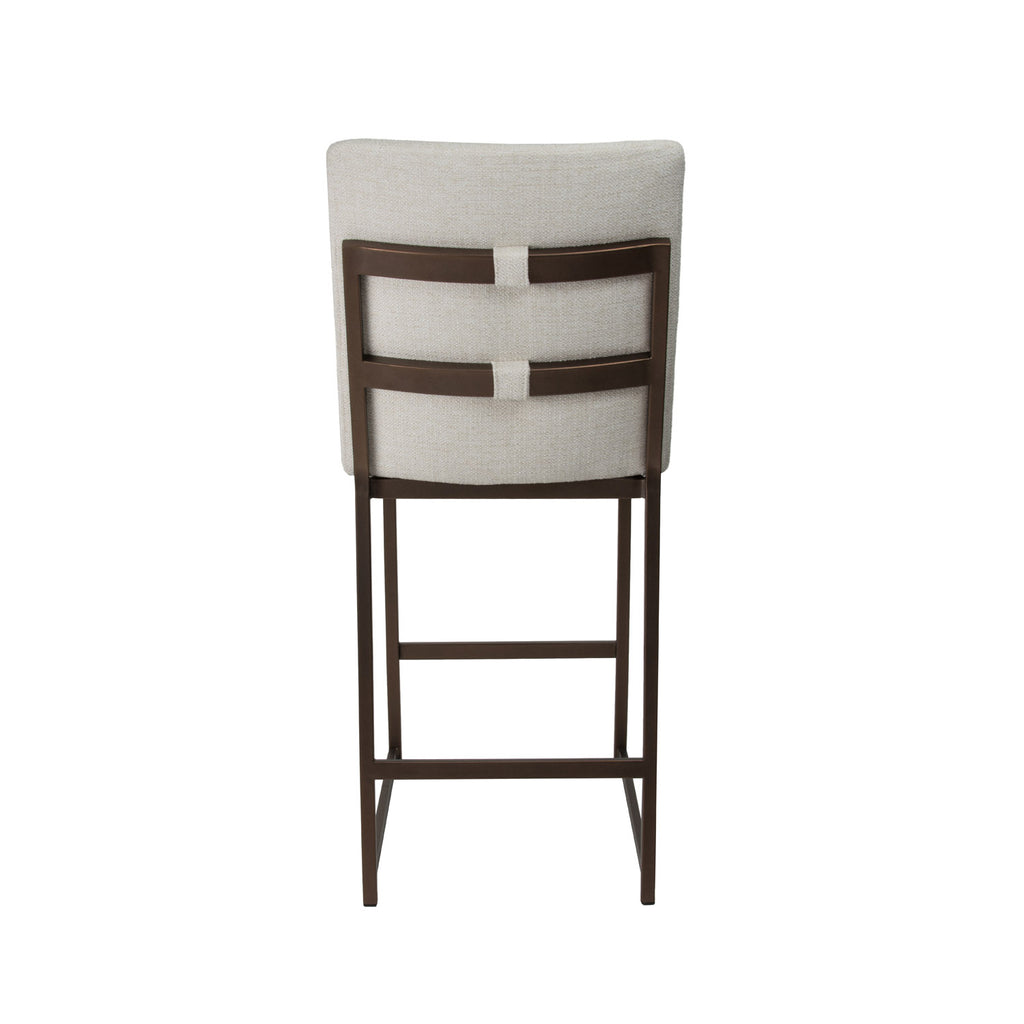 Marbury B241H26XS SunBronze finish SugarshackPeaarl fabric back
