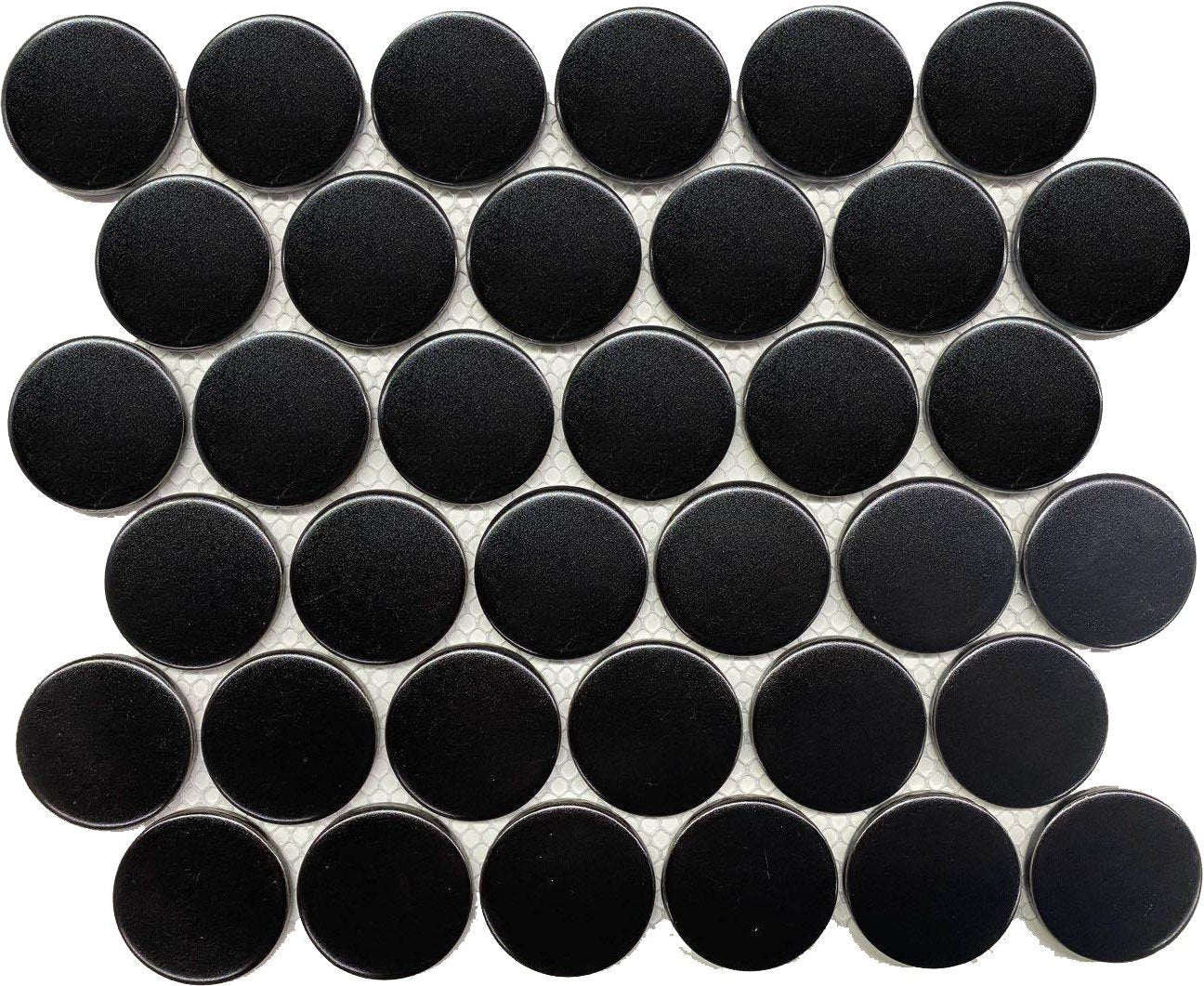 Roca Tile - 2 Inch Dots 12 x 12 Inch Mosaic
