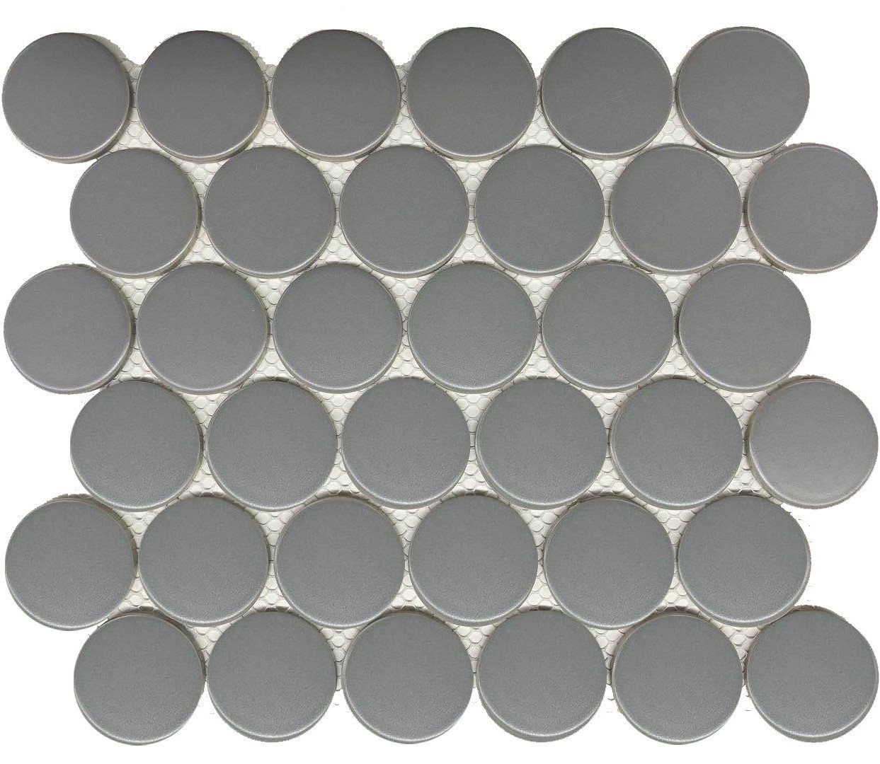 Roca Tile - 2 Inch Dots 12 x 12 Inch Mosaic