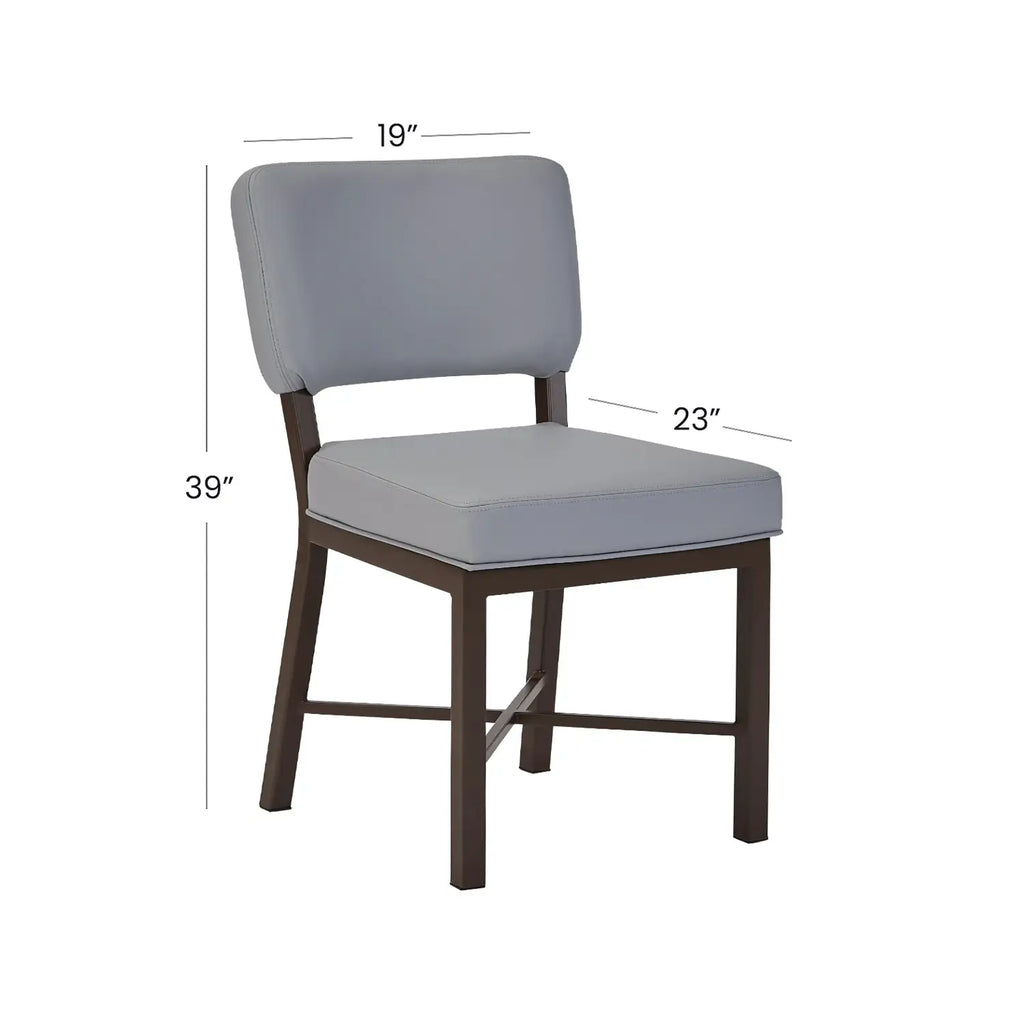 Miami Chair DC705H18 dimensions
