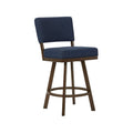 Miami B505H26S Expresso finish with Max Denim fabric
