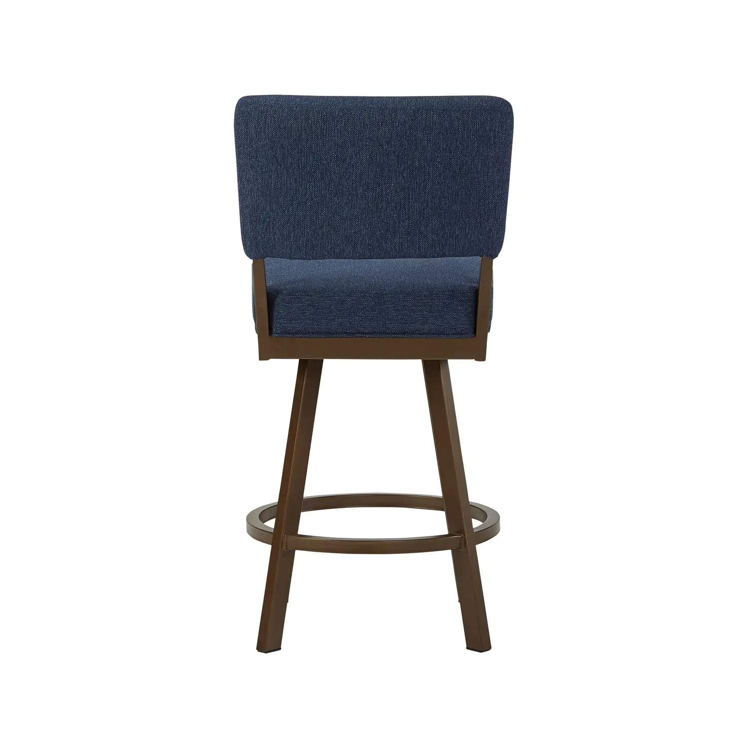 Miami B505H26S Expresso finish with Max Denim fabric back view