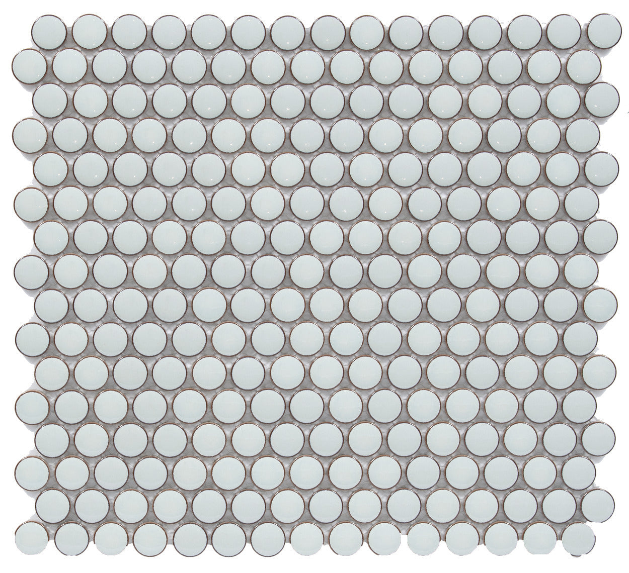 Roca Tile - 12 x 12 Inch Penny Round Mosaic
