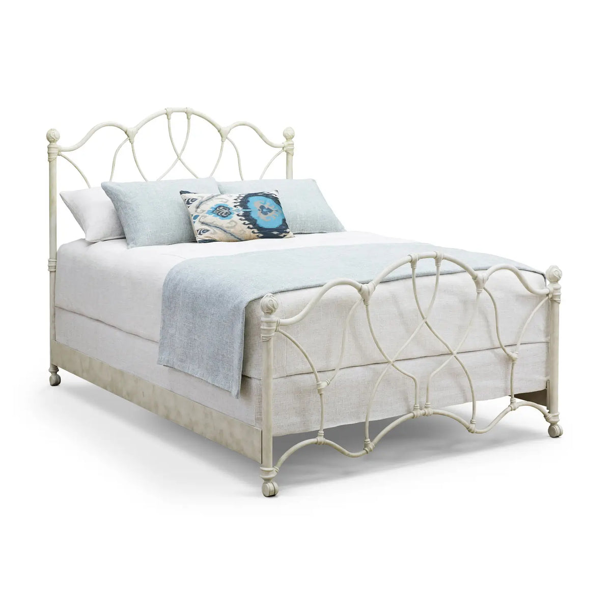 Morsley 1026 queen CBMPF Rustic Ivory finish