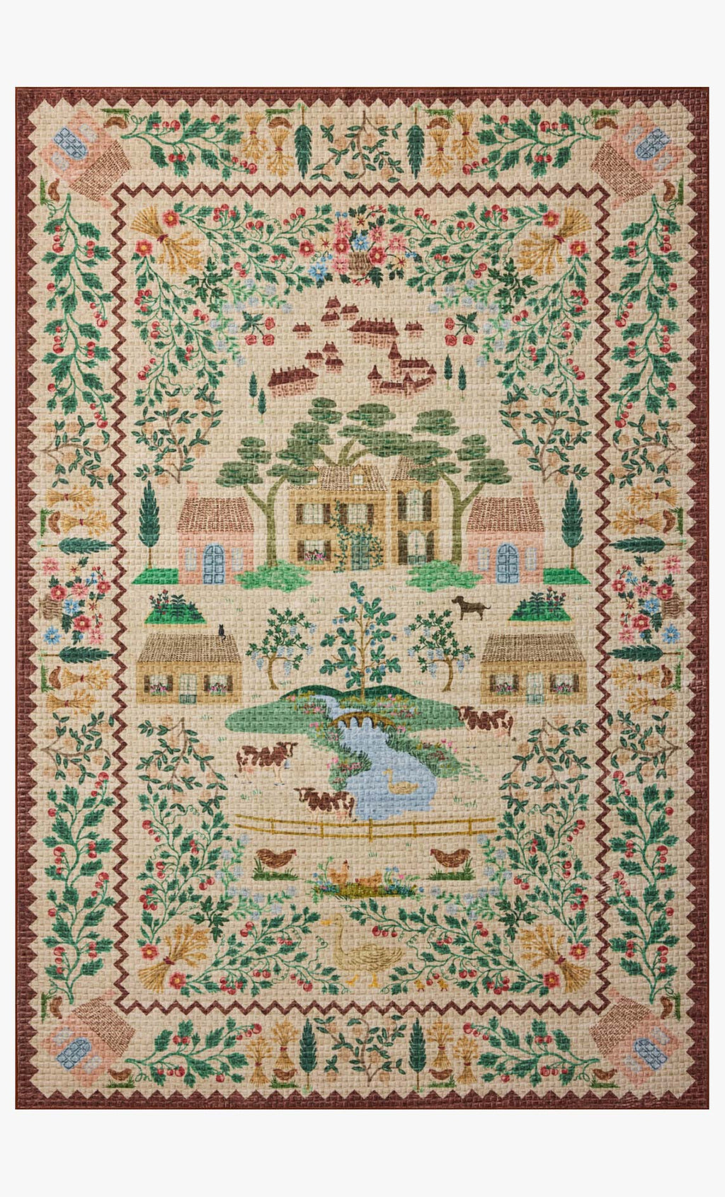 ORH-02 ANTIQUE IVORY / MULTI