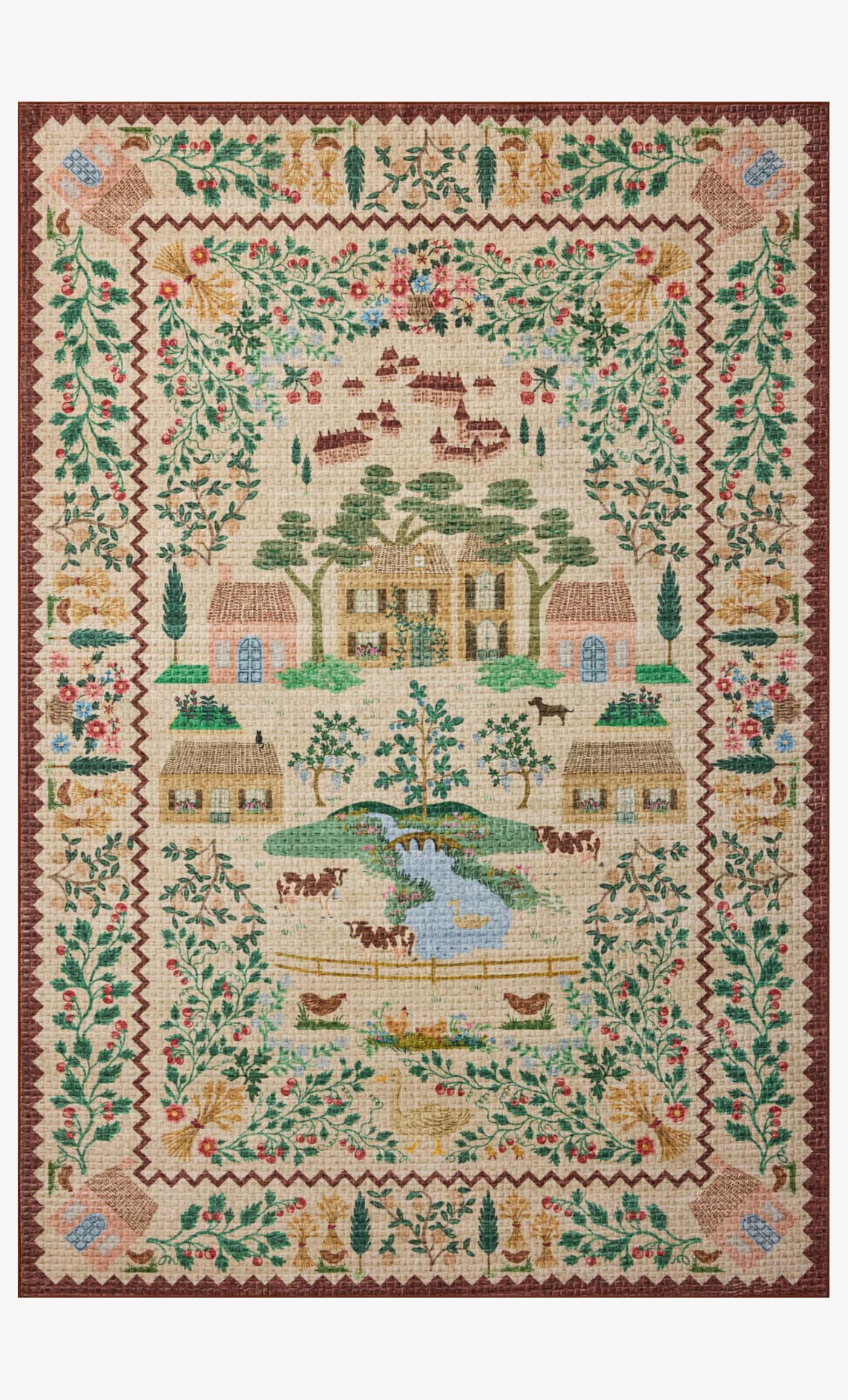 ORH-02 ANTIQUE IVORY / MULTI