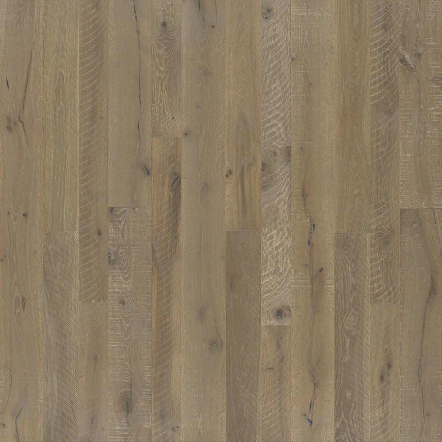 Pekoe Oak Hardwood Floors from the Organic 567 Hardwood flooring collection by Hallmark Floors. The Organic 567 hardwood flooring is inspired by modern hardwood trends and visuals of real vintage reclaimed wood