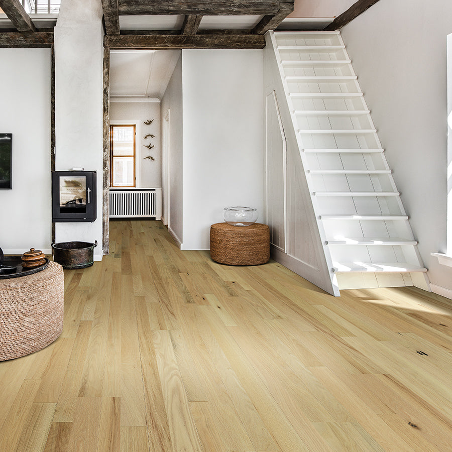 Organic Solid Poppy Seed Red Oak Room
