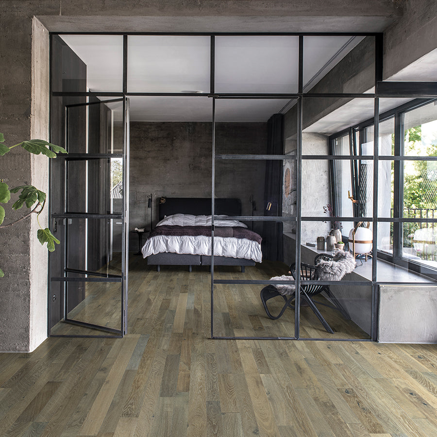 Organic Solid Tarragon Oak Room