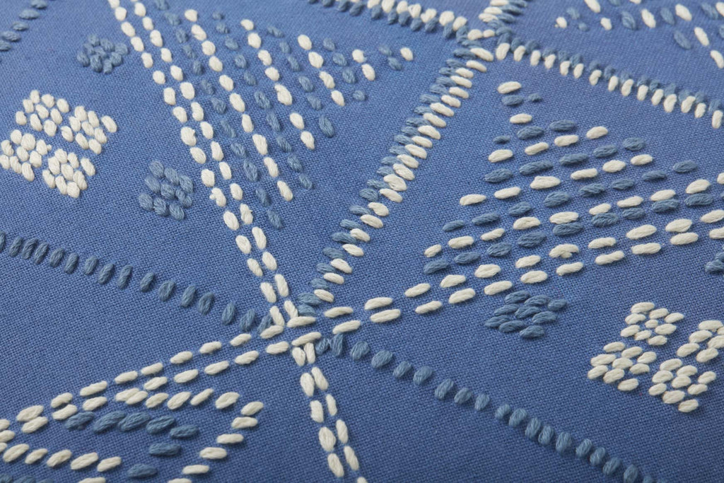 PLL0049 BLUE / IVORY