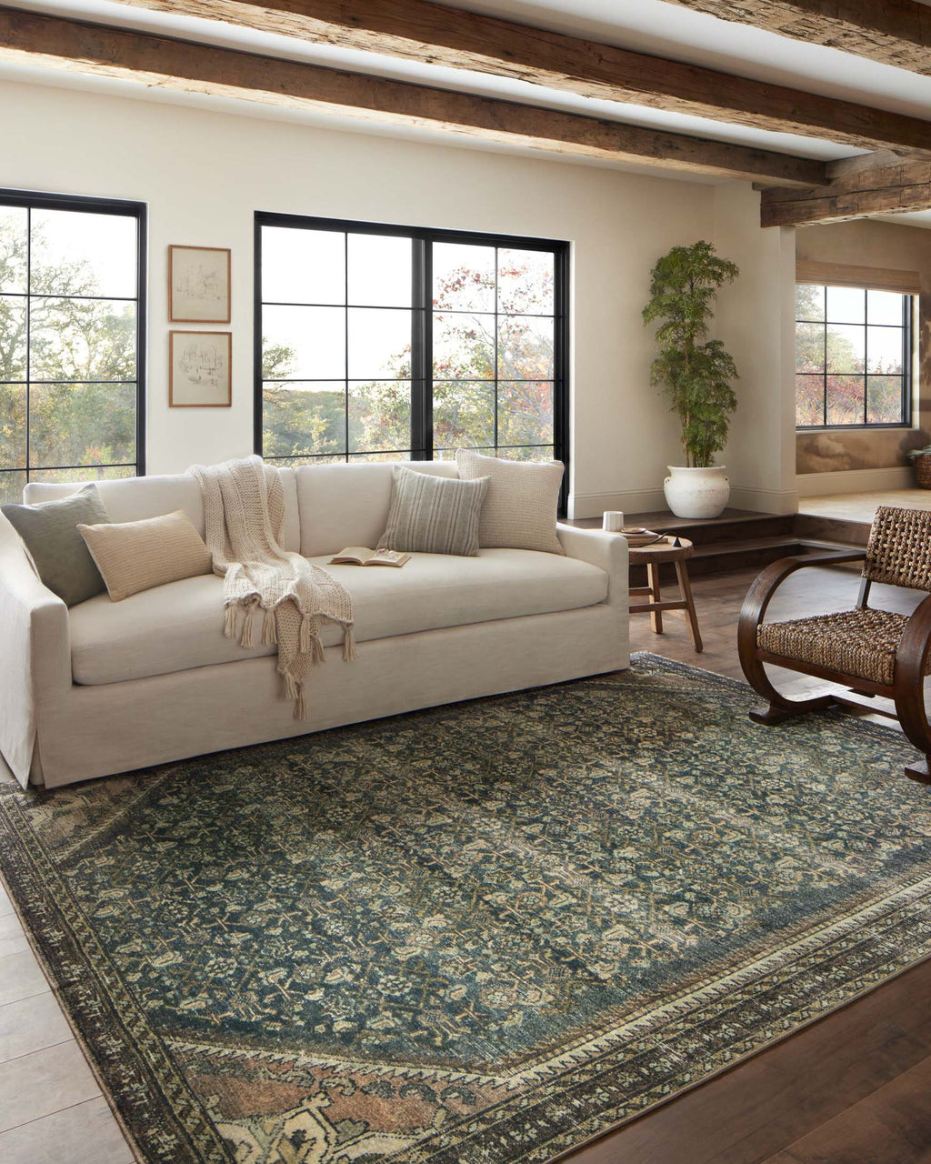 ELAINE PMH0032 BEIGE / SAGE