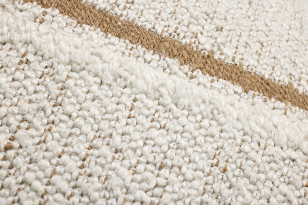 PLL0192 IVORY / RUSTIC BROWN