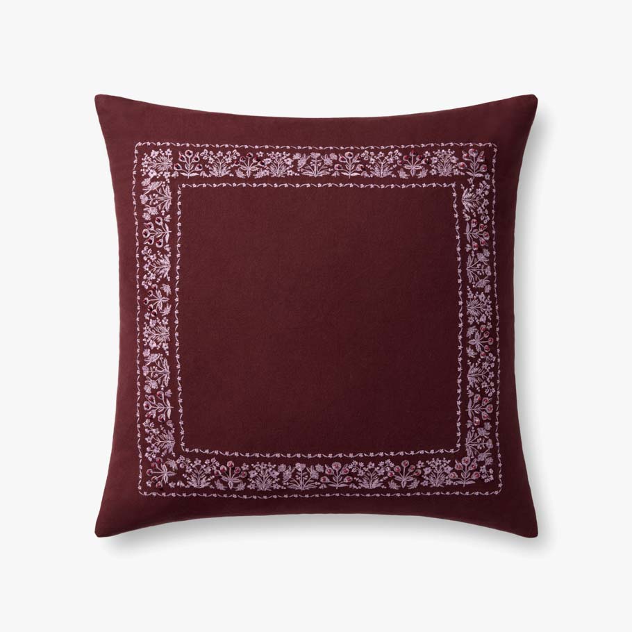 PRP0062 ESTEE BORDER BURGUNDY