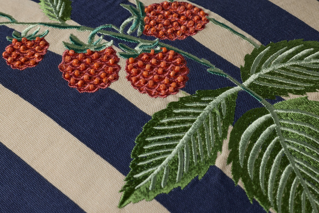PRP0085 - RASPBERRIES NAVY / MULTI