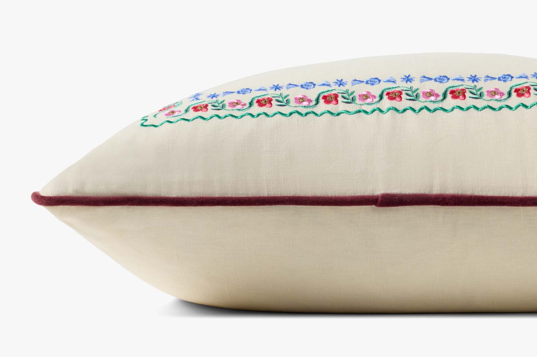 PRP0065 DELPHINE BORDER CREAM / MULTI
