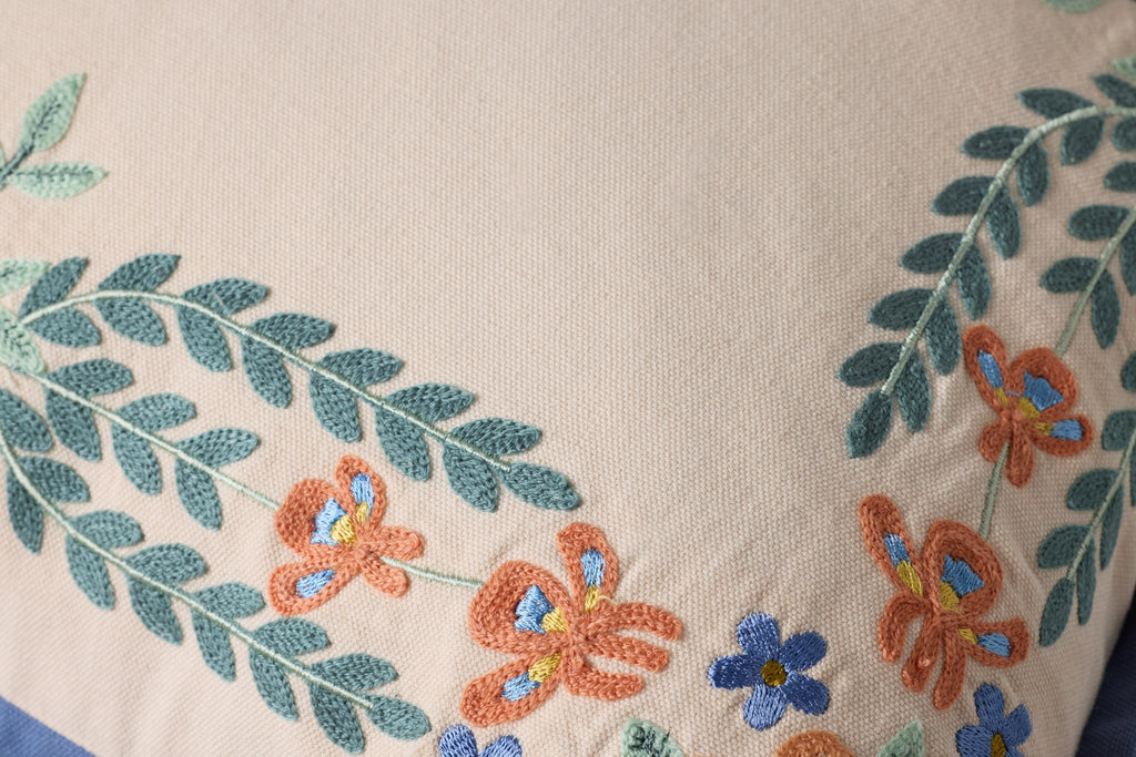 PRP0081 WILLOW BORDER IVORY / MULTI