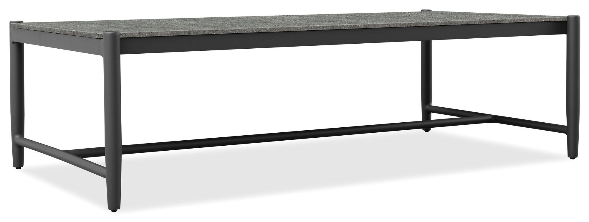 Graphite Post Coffee Table