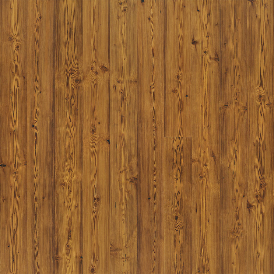 Amber Pine Hardwood Floors from the True Hardwood Flooring Collection by Hallmark Floors. True Hardwood Flooring where the color goes throughout the surface layer without using stains or dyes.