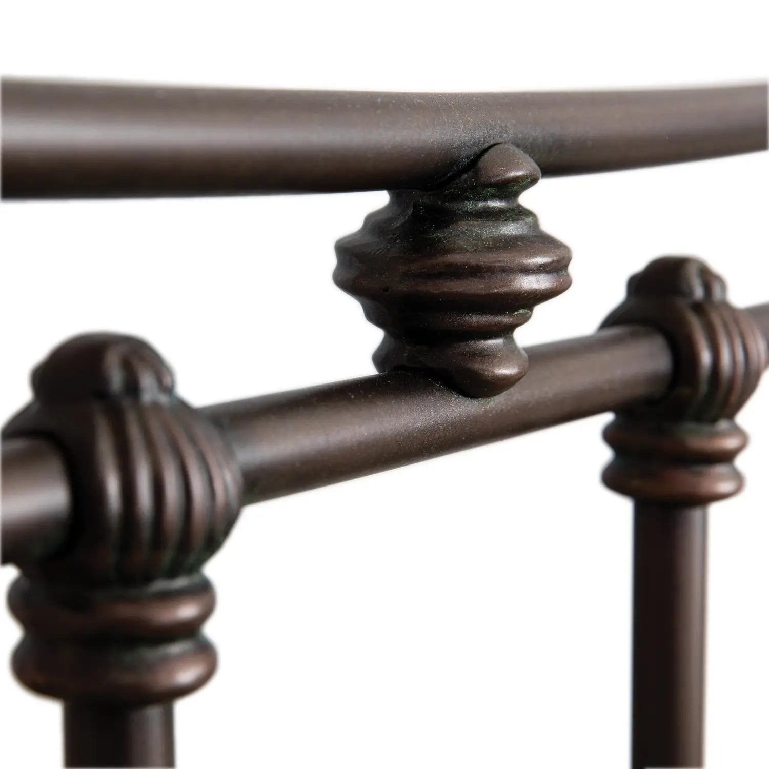 Quati 1046 queen Old Copper finish closeup