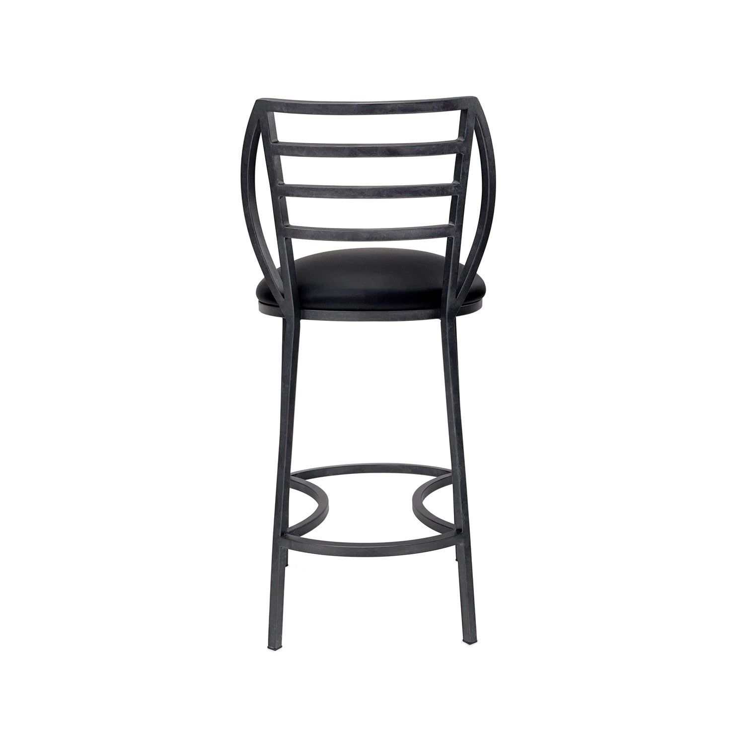 Quinn B259H26XS AgedIron finish DillonBlack fabric back
