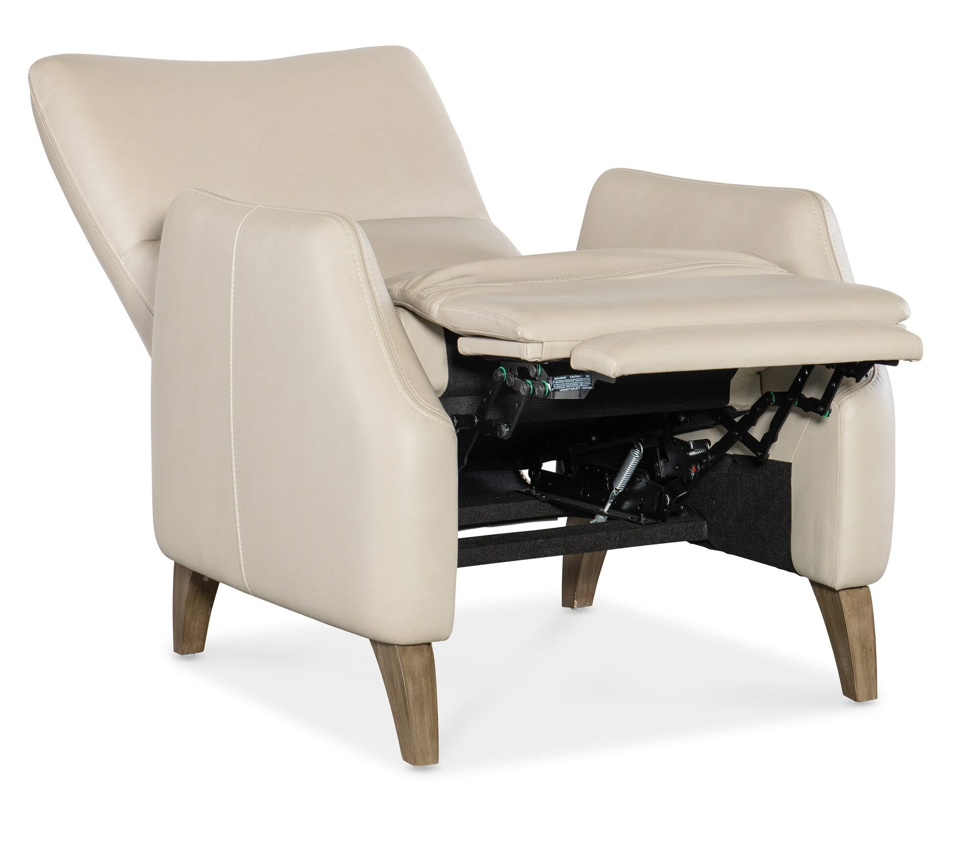 Rumero Press Back Recliner Full Open